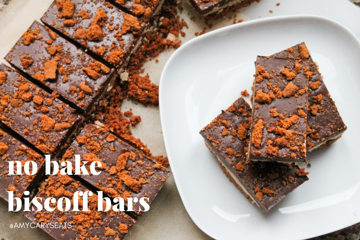 No Bake Biscoff Bars | Recipe